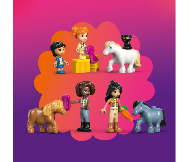 LEGO Friends 42654 Ranczo kucyków i stajnia - 1331624 - zdjęcie 4